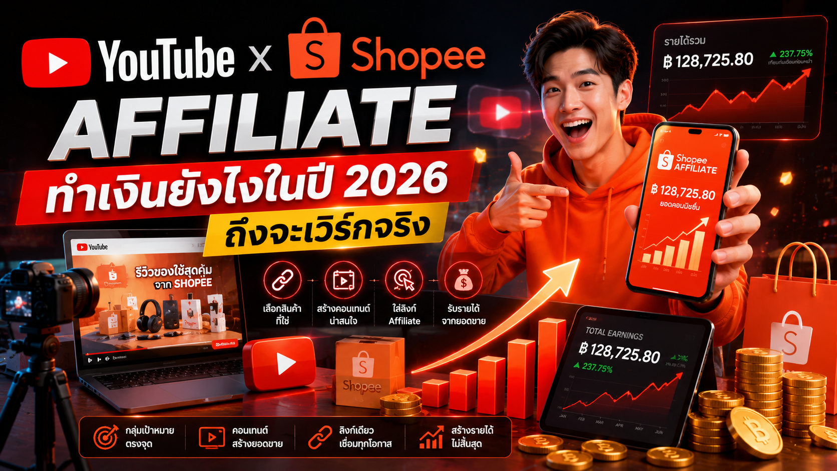 YouTube x Shopee Affiliate